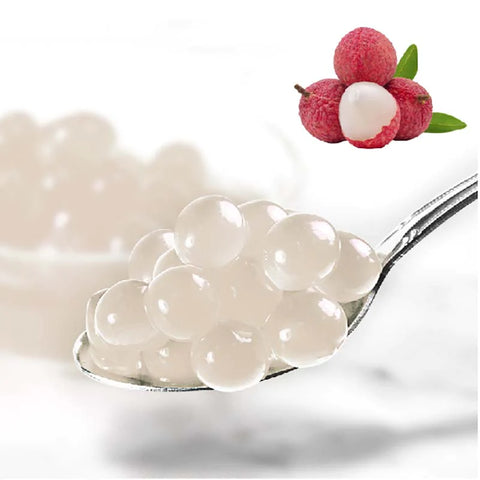 Perles de fruits Litchi - Seau 3,1 kg